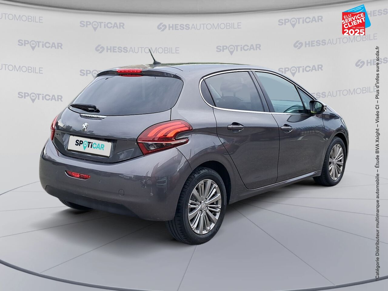 Véhicule d'occasion PEUGEOT 208 1.2 PURETECH 110CH E6.C ALLURE SS EAT6 5P chez Hyundai Epernay