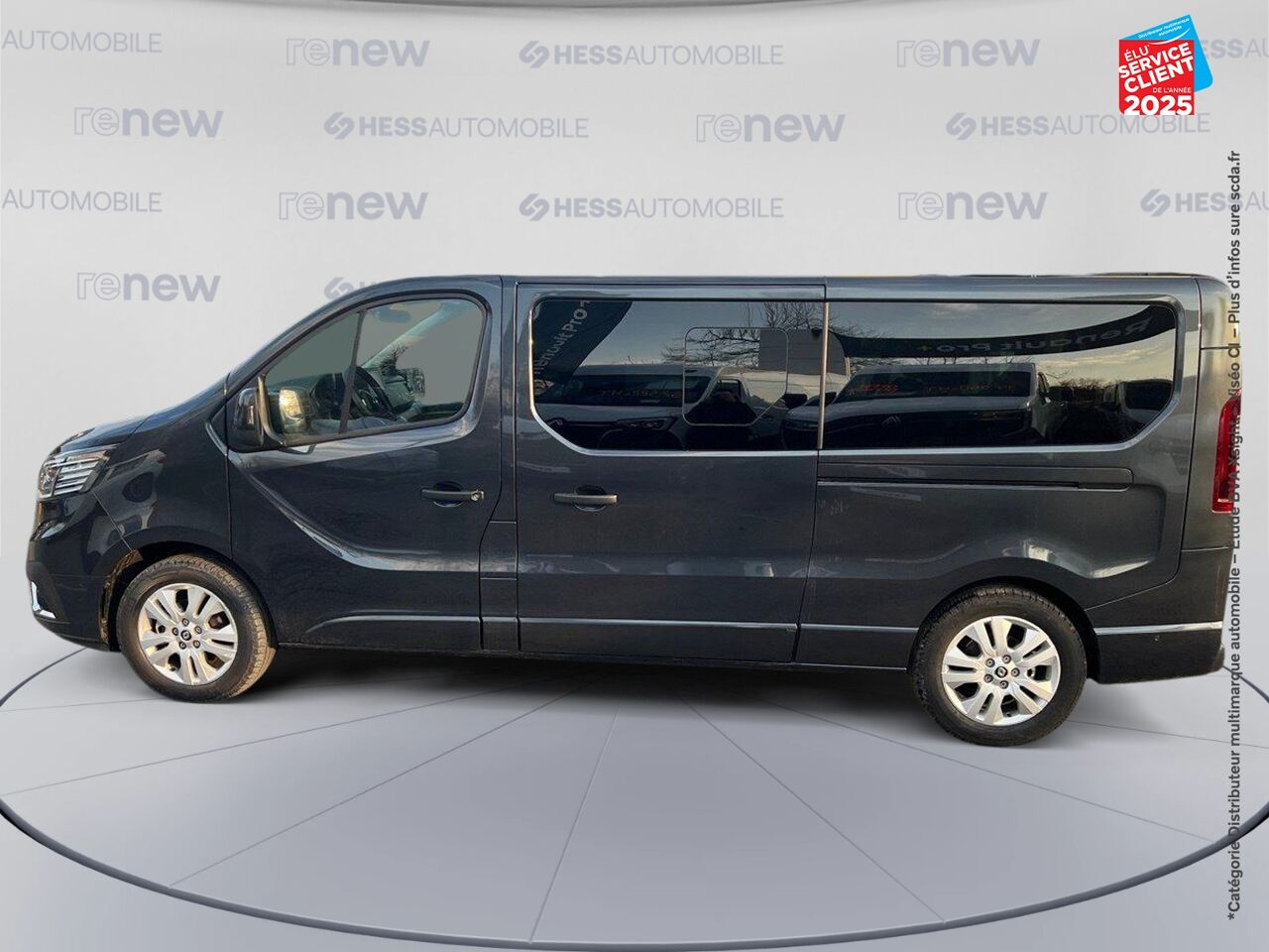 Véhicule d'occasion RENAULT TRAFIC COMBI L2 2.0 BLUE DCI 150CH S/S INTENS EDC 8 PLACES GPS chez Toyota Bar le Duc