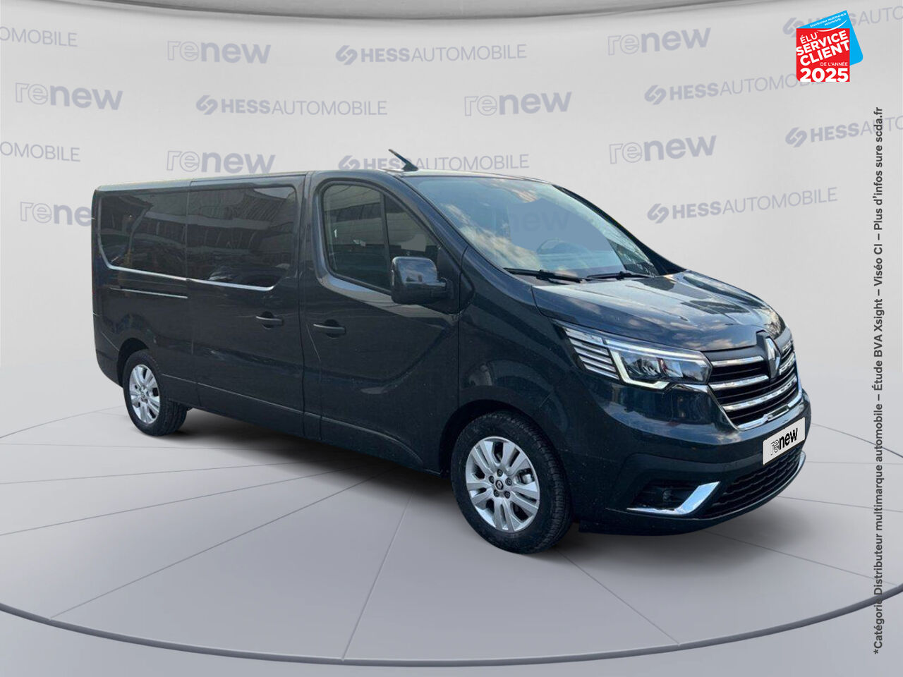 Véhicule d'occasion RENAULT TRAFIC COMBI L2 2.0 BLUE DCI 150CH S/S INTENS EDC 8 PLACES GPS chez Toyota Bar le Duc