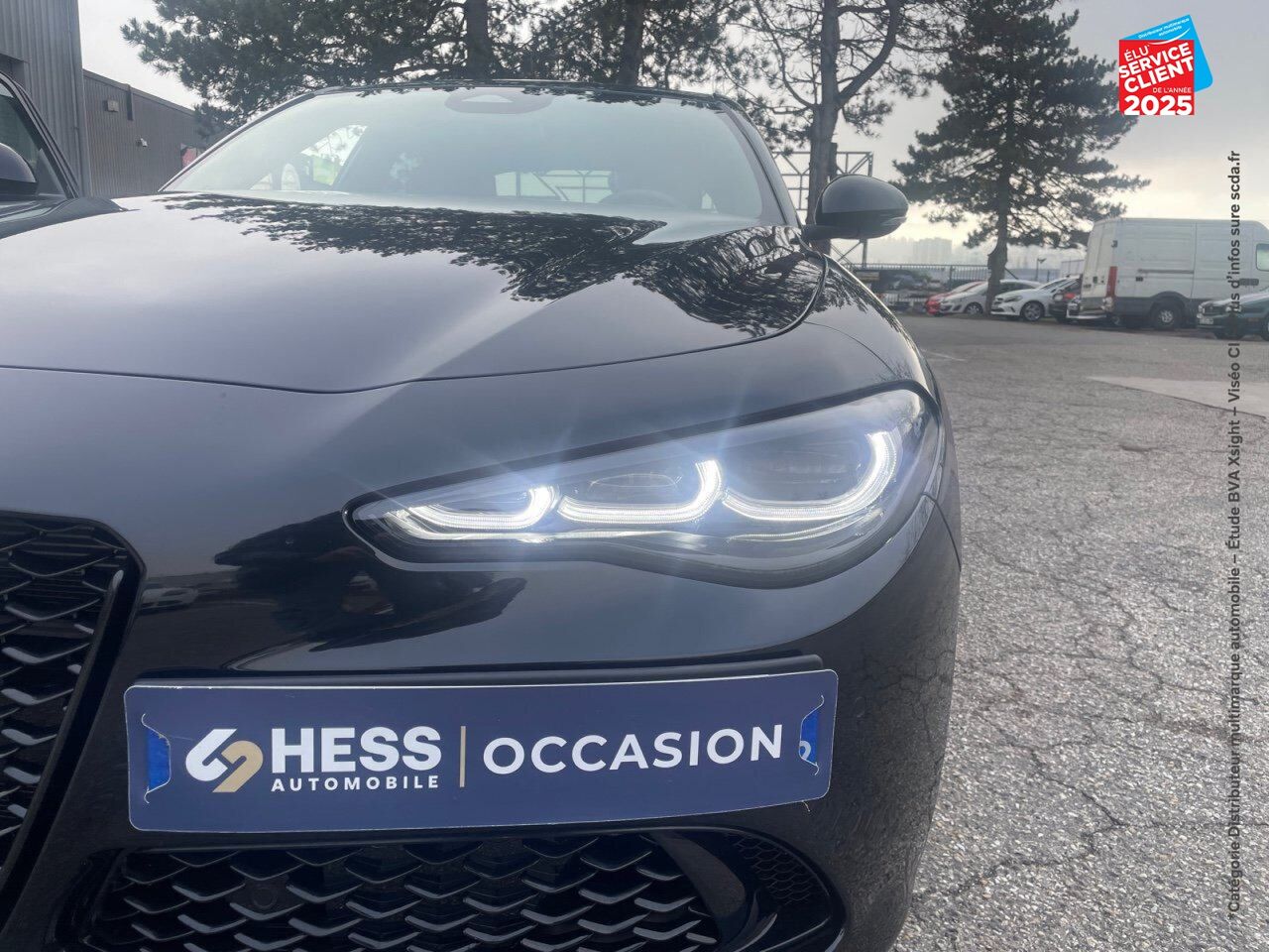 Véhicule d'occasion ALFA ROMEO GIULIA 2.2 DIESEL 160CH VELOCE AT8 chez MINI Lons-Le-Saunier