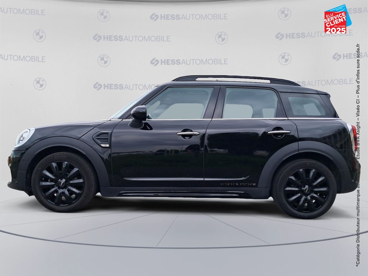 Véhicule d'occasion MINI COUNTRYMAN COOPER 136CH OAKWOOD BVA TOUVRANT SIEGES CHAUF GPS CAMERA chez Toyota Thionville