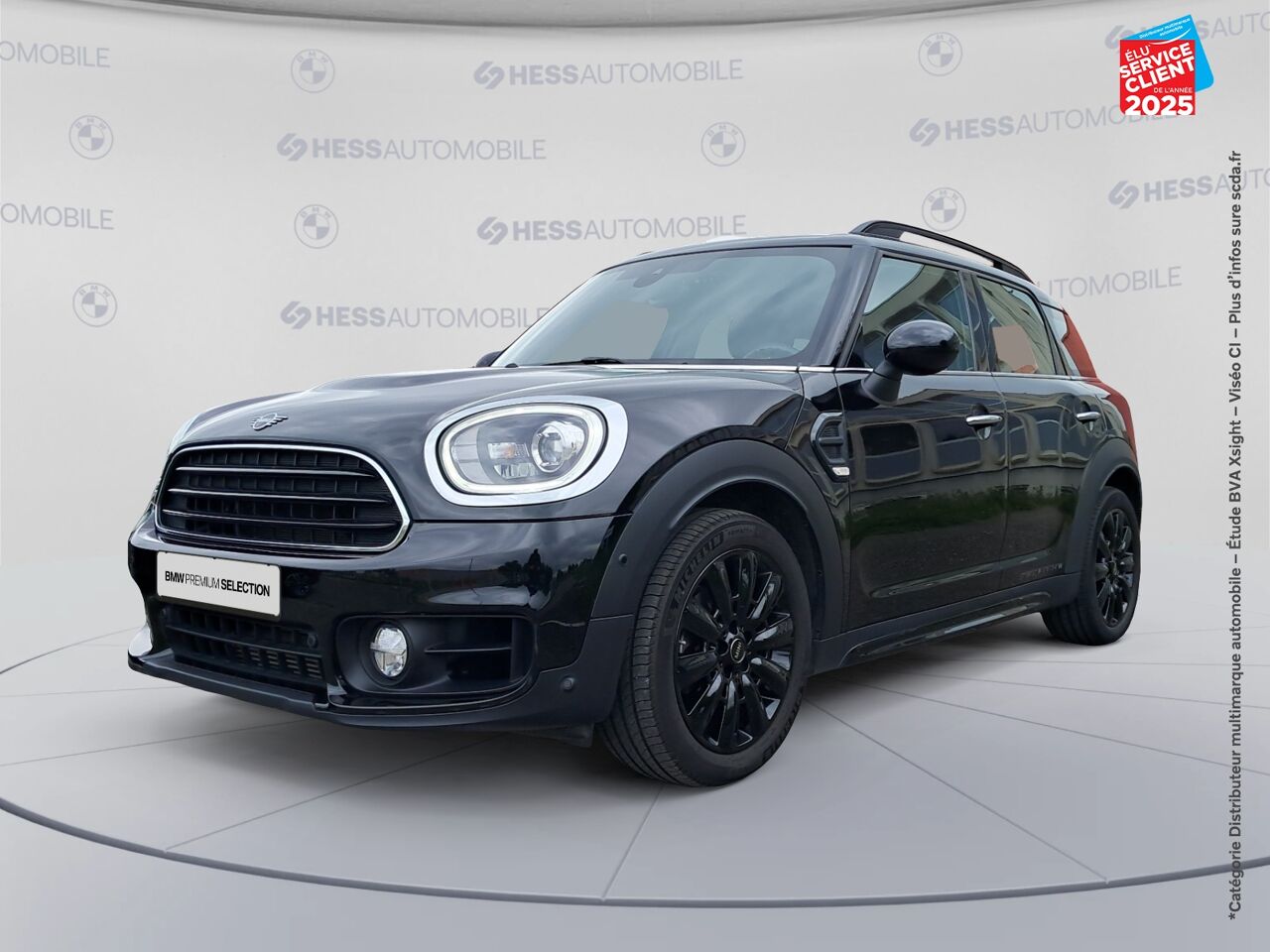 Véhicule d'occasion MINI COUNTRYMAN COOPER 136CH OAKWOOD BVA TOUVRANT SIEGES CHAUF GPS CAMERA chez Toyota Thionville