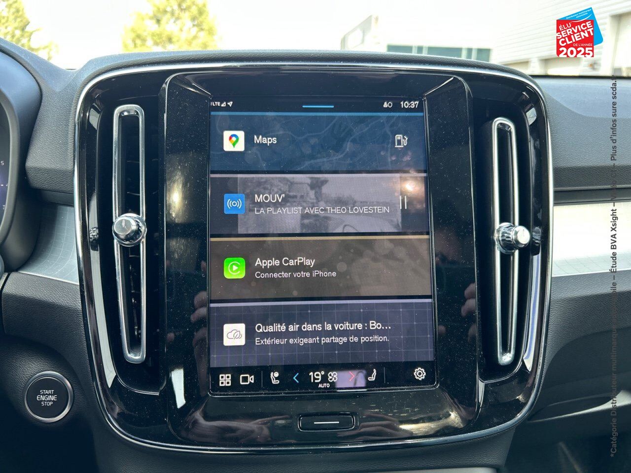 Véhicule neuf VOLVO XC40 B3 163CH PLUS DCT 7 chez Volvo Reims