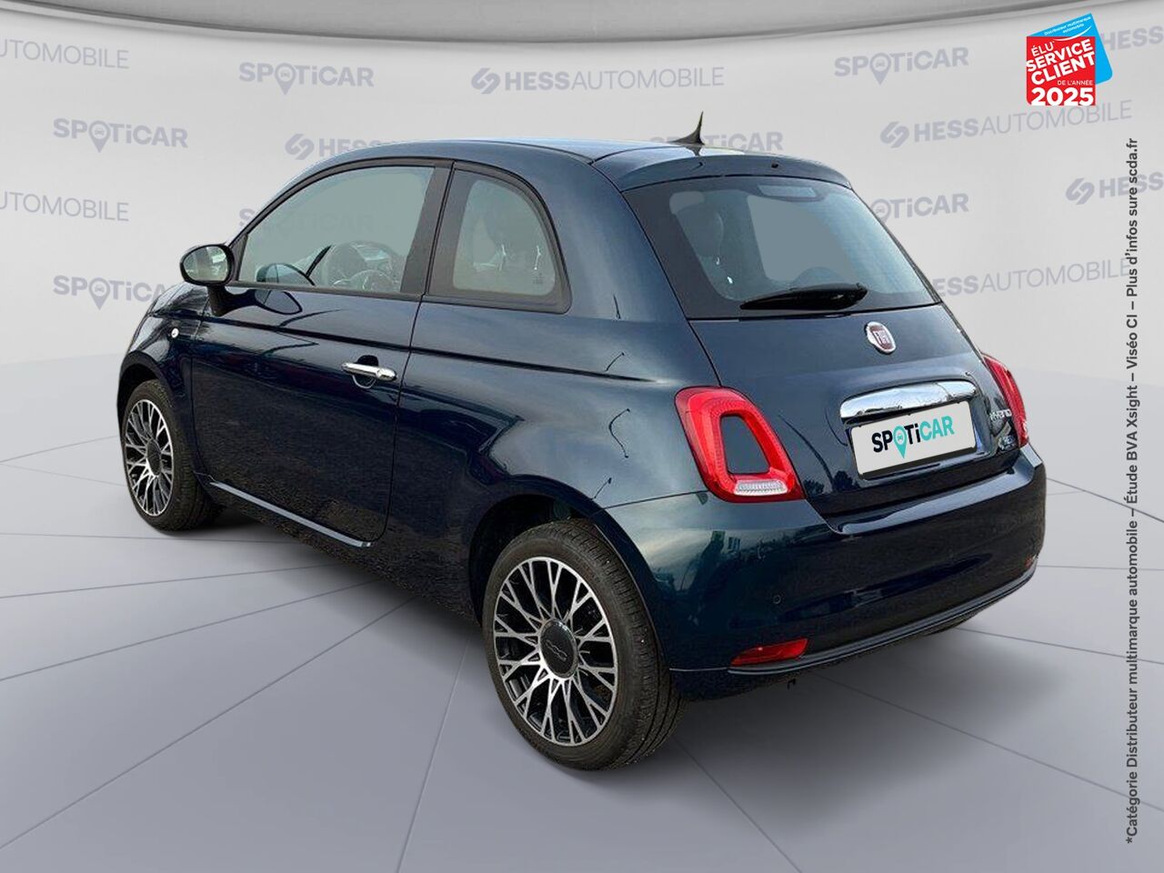 Véhicule d'occasion FIAT 500C 1.0 70CH BSG SS chez Toyota Saint Dizier