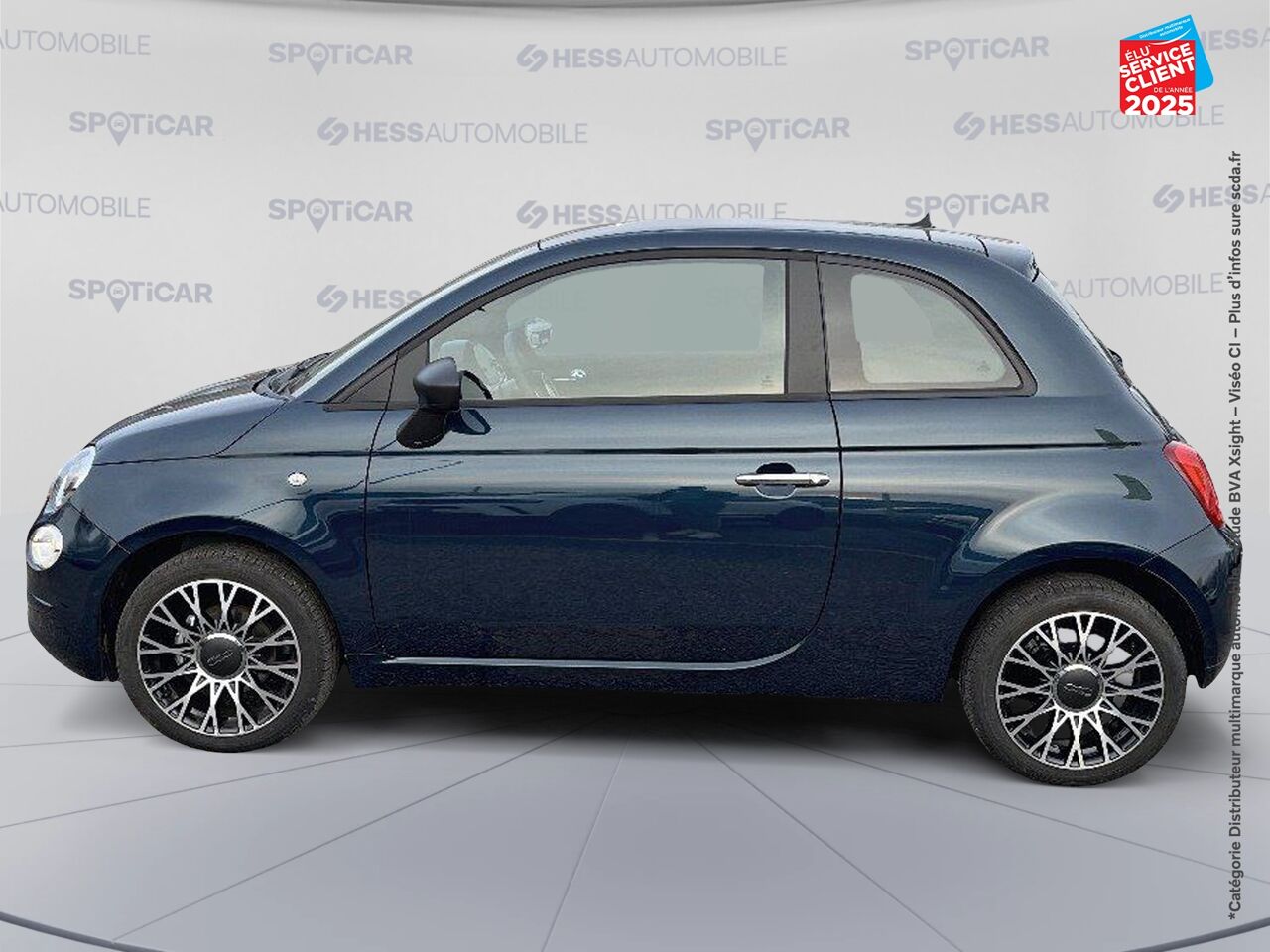 Véhicule d'occasion FIAT 500C 1.0 70CH BSG SS chez Toyota Saint Dizier