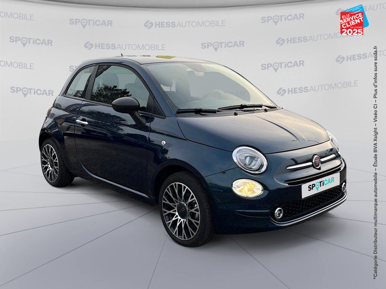 Véhicule d'occasion FIAT 500C 1.0 70CH BSG SS chez Toyota Saint Dizier
