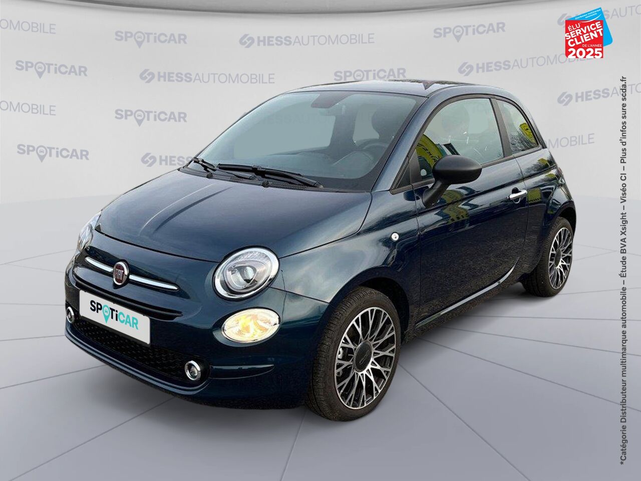 Véhicule d'occasion FIAT 500C 1.0 70CH BSG SS chez Toyota Saint Dizier
