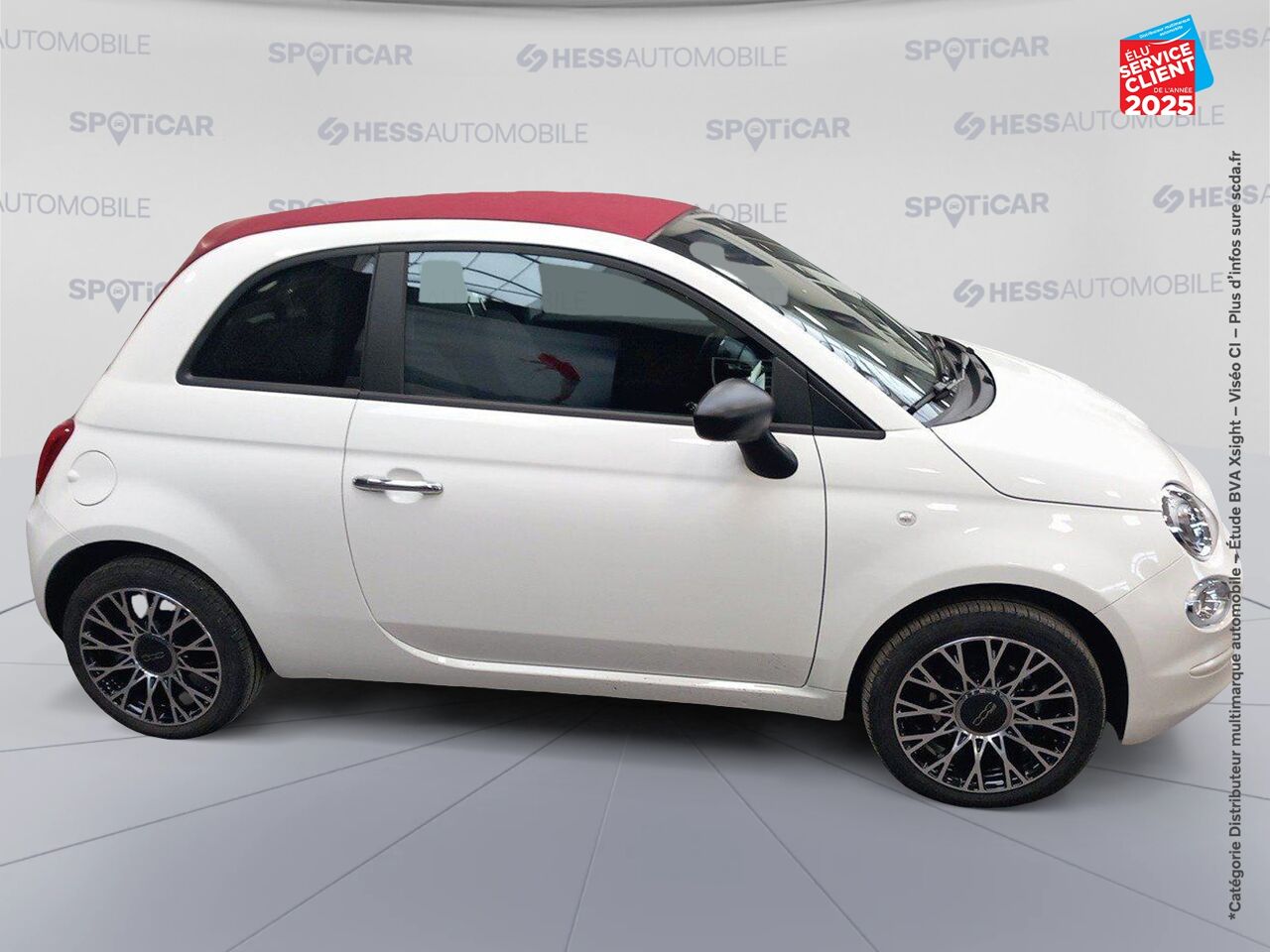Véhicule d'occasion FIAT 500C 1.0 70CH BSG S/S chez Toyota Saint Dizier