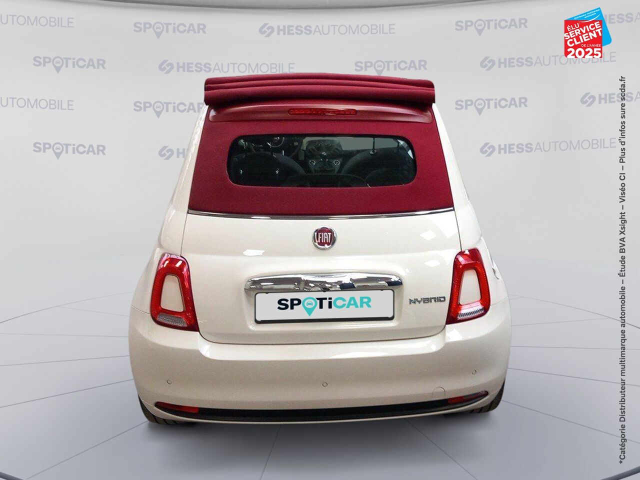 Véhicule d'occasion FIAT 500C 1.0 70CH BSG S/S chez Toyota Saint Dizier