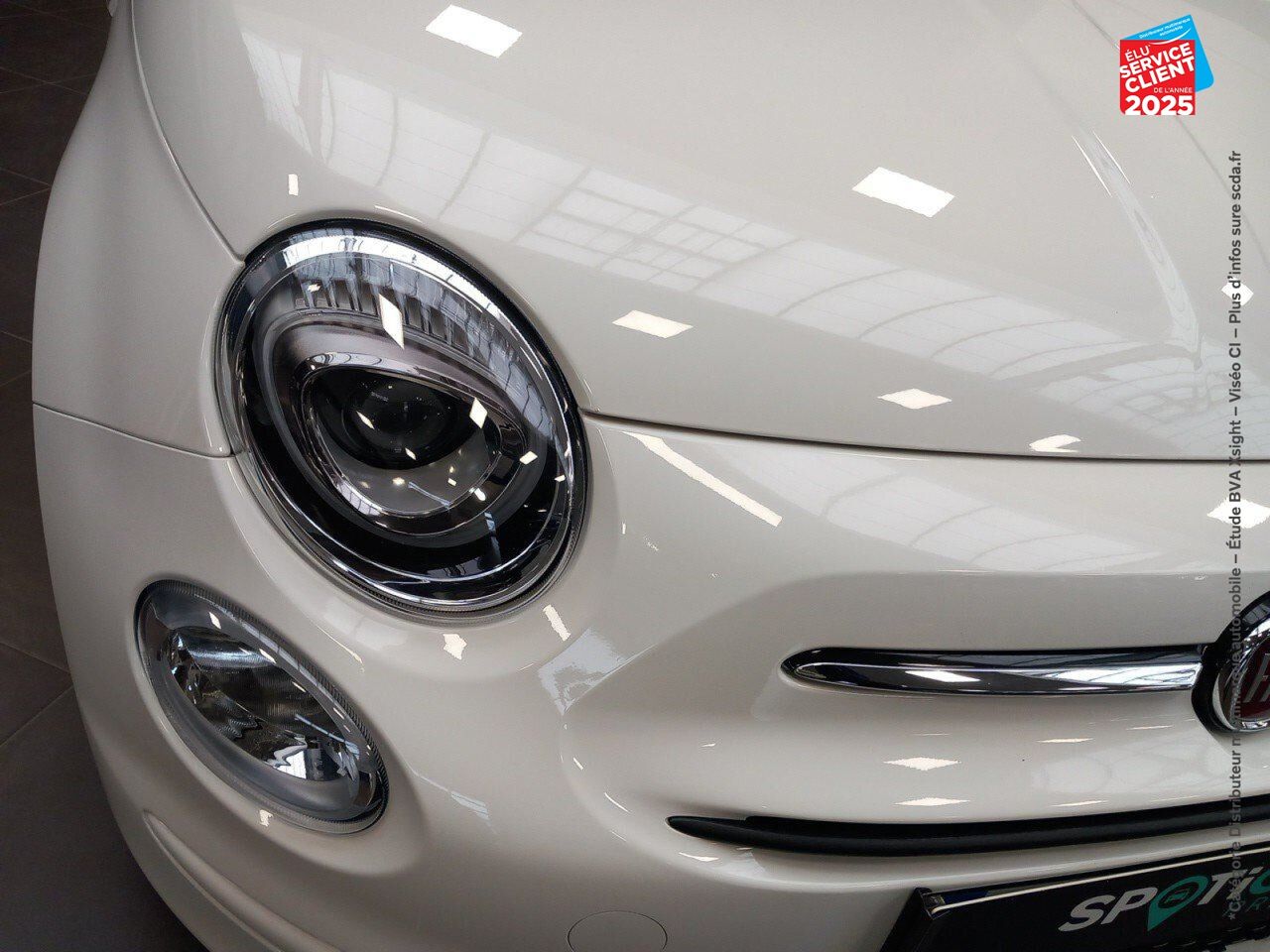 Véhicule d'occasion FIAT 500C 1.0 70CH BSG S/S chez Toyota Saint Dizier