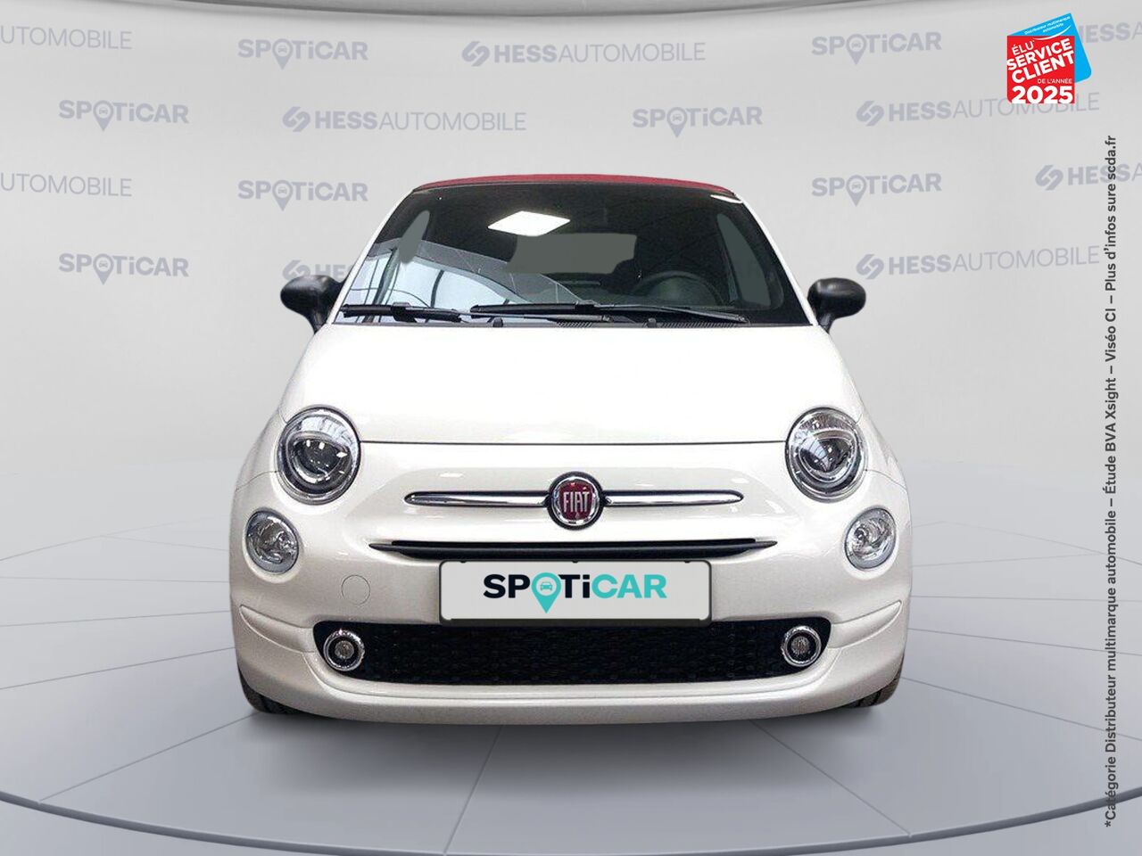 Véhicule d'occasion FIAT 500C 1.0 70CH BSG S/S chez Toyota Saint Dizier
