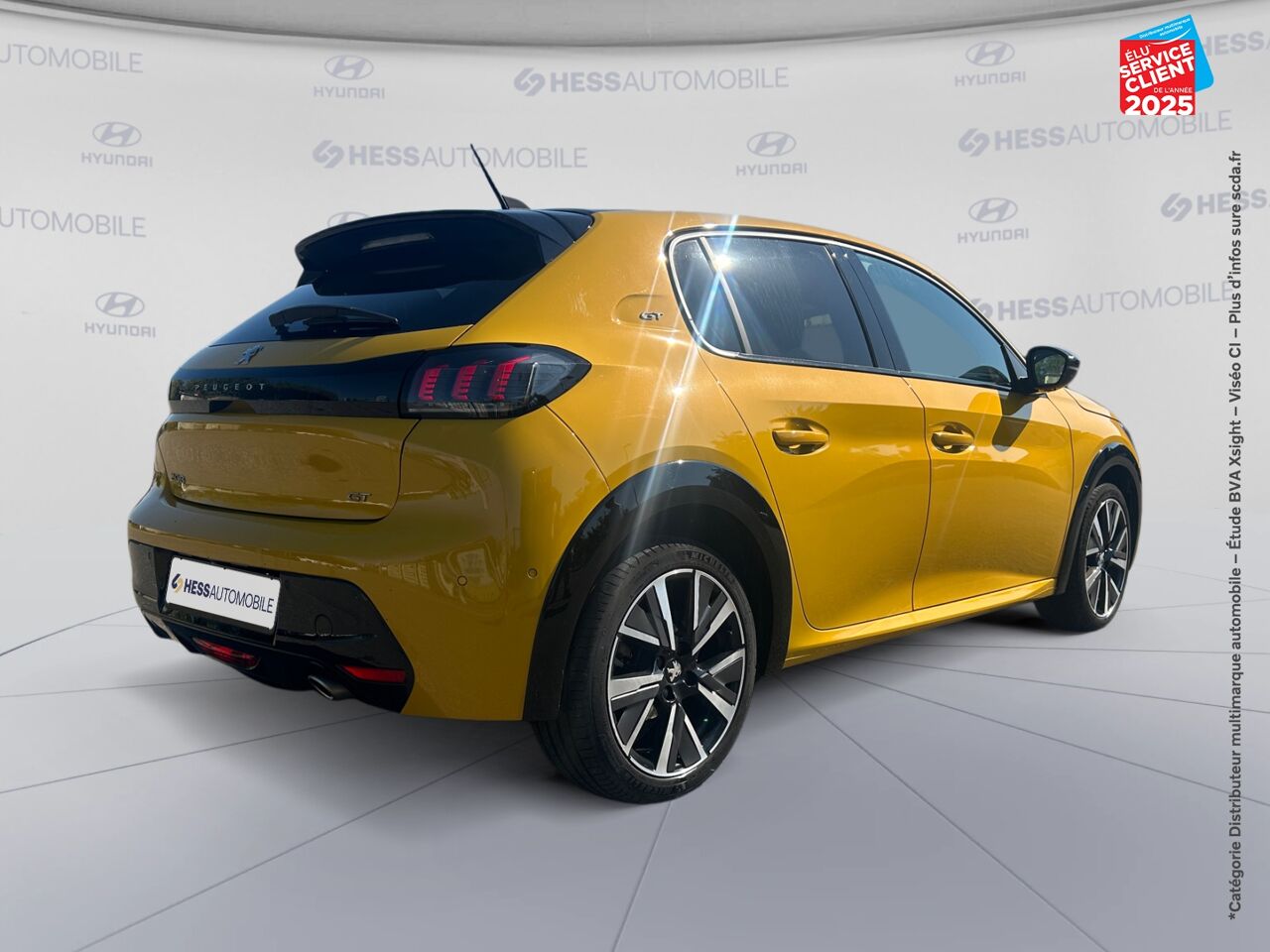 Véhicule d'occasion PEUGEOT 208 1.2 PURETECH 100CH S/S GT LINE 118G CAMERA chez Opel Saint-Dizier