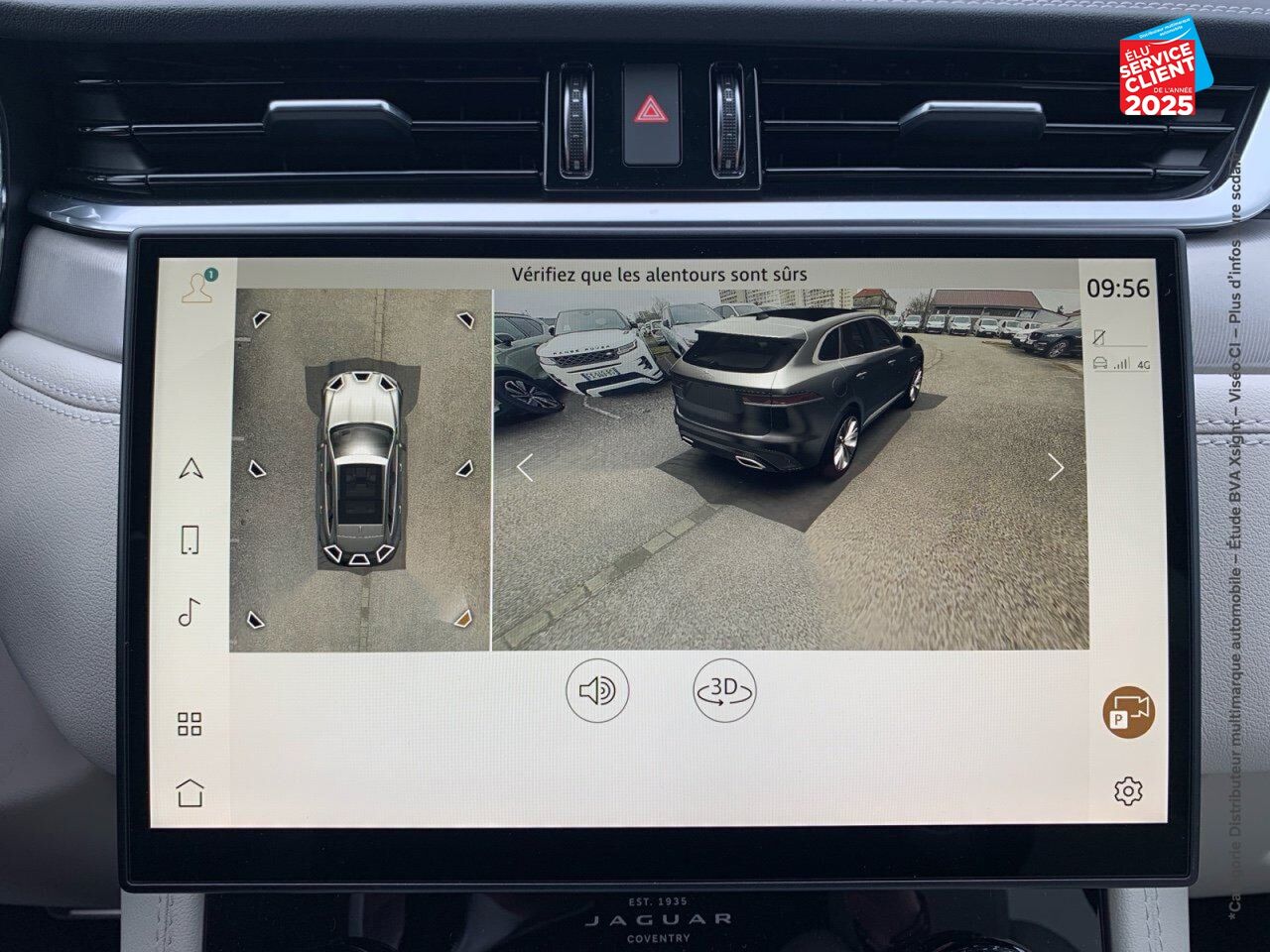Véhicule d'occasion JAGUAR F-PACE P400E PLUG-IN-HYBRID R-DYNAMIC SE BVA8 AWD chez Toyota Thionville