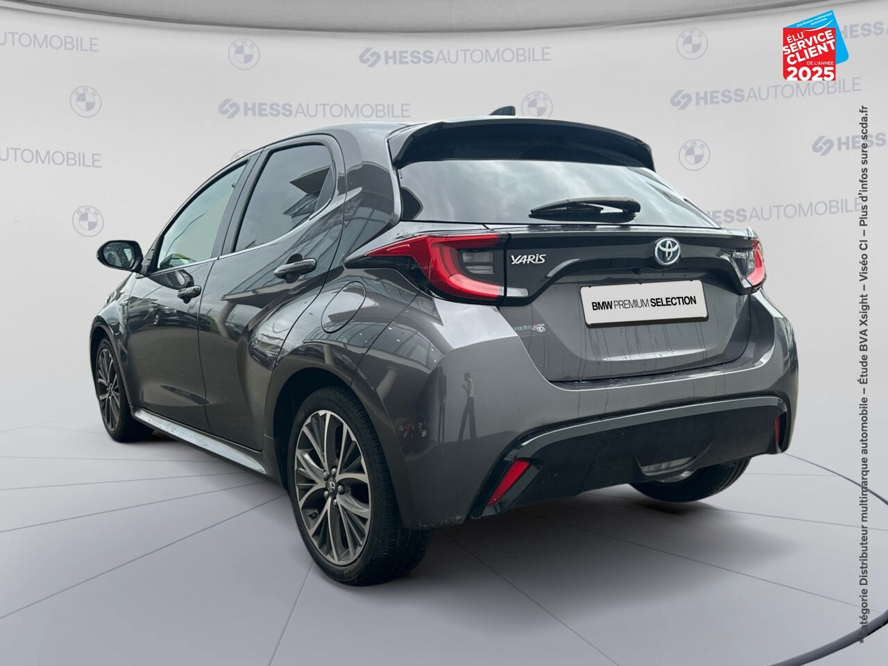 Véhicule d'occasion TOYOTA YARIS 116H ICONIC 5P TPANO GPS chez Hyundai Epernay