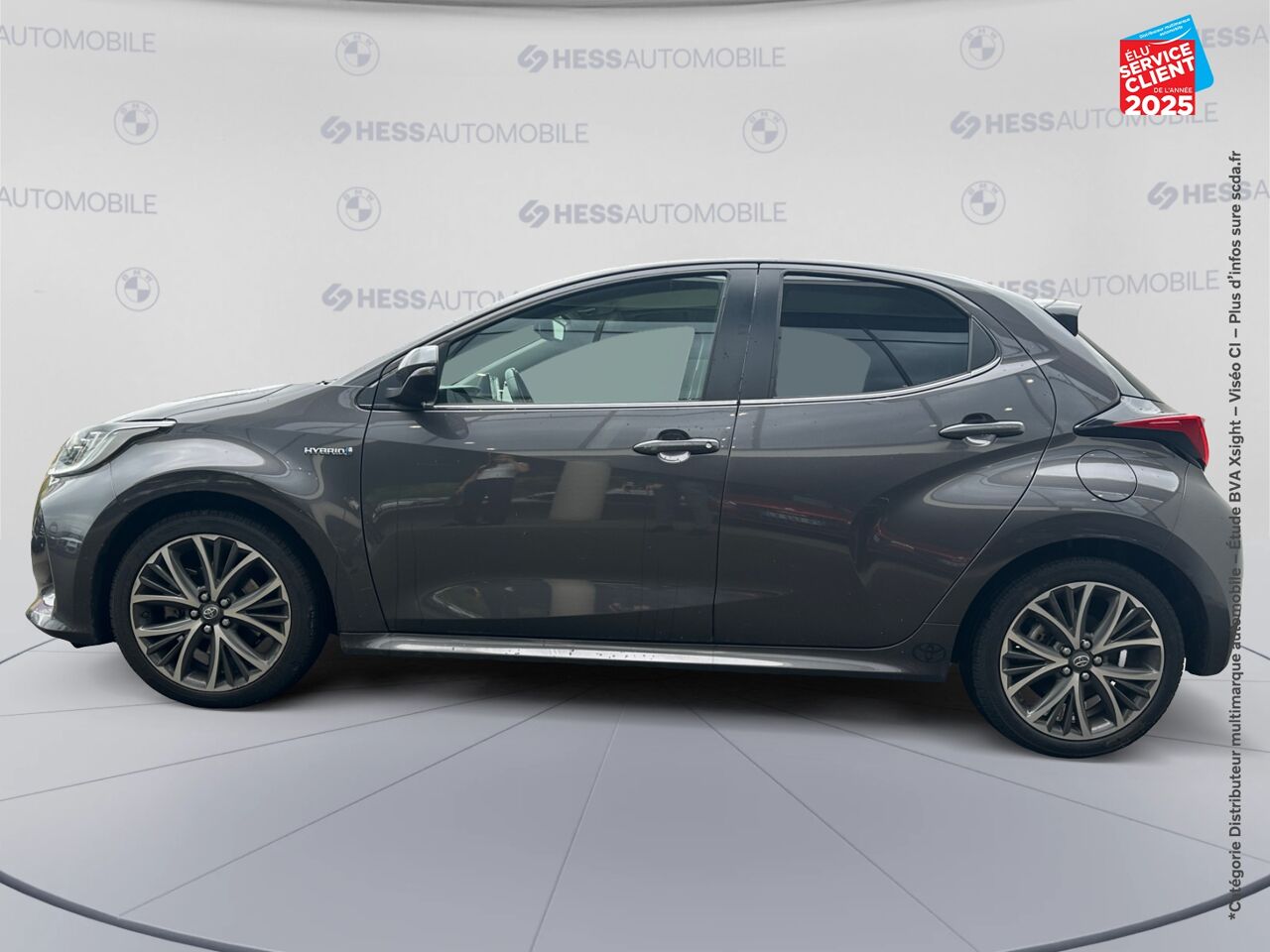 Véhicule d'occasion TOYOTA YARIS 116H ICONIC 5P TPANO GPS chez Hyundai Epernay