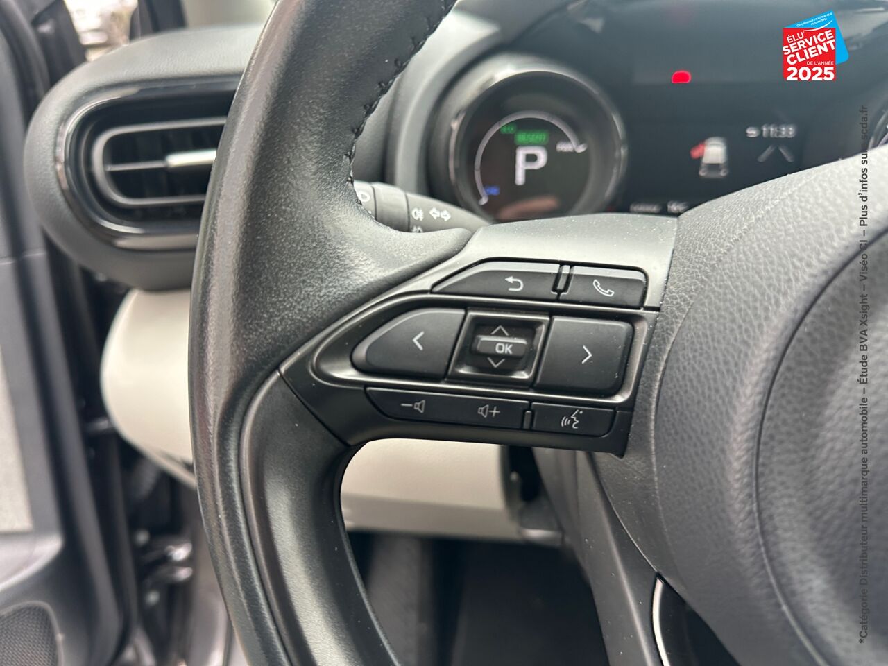 Véhicule d'occasion TOYOTA YARIS 116H ICONIC 5P TPANO GPS chez Hyundai Epernay
