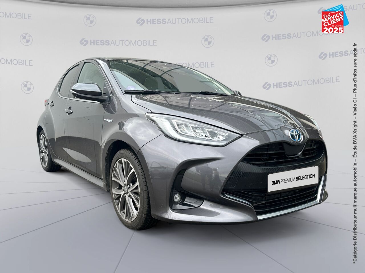 Véhicule d'occasion TOYOTA YARIS 116H ICONIC 5P TPANO GPS chez Hyundai Epernay