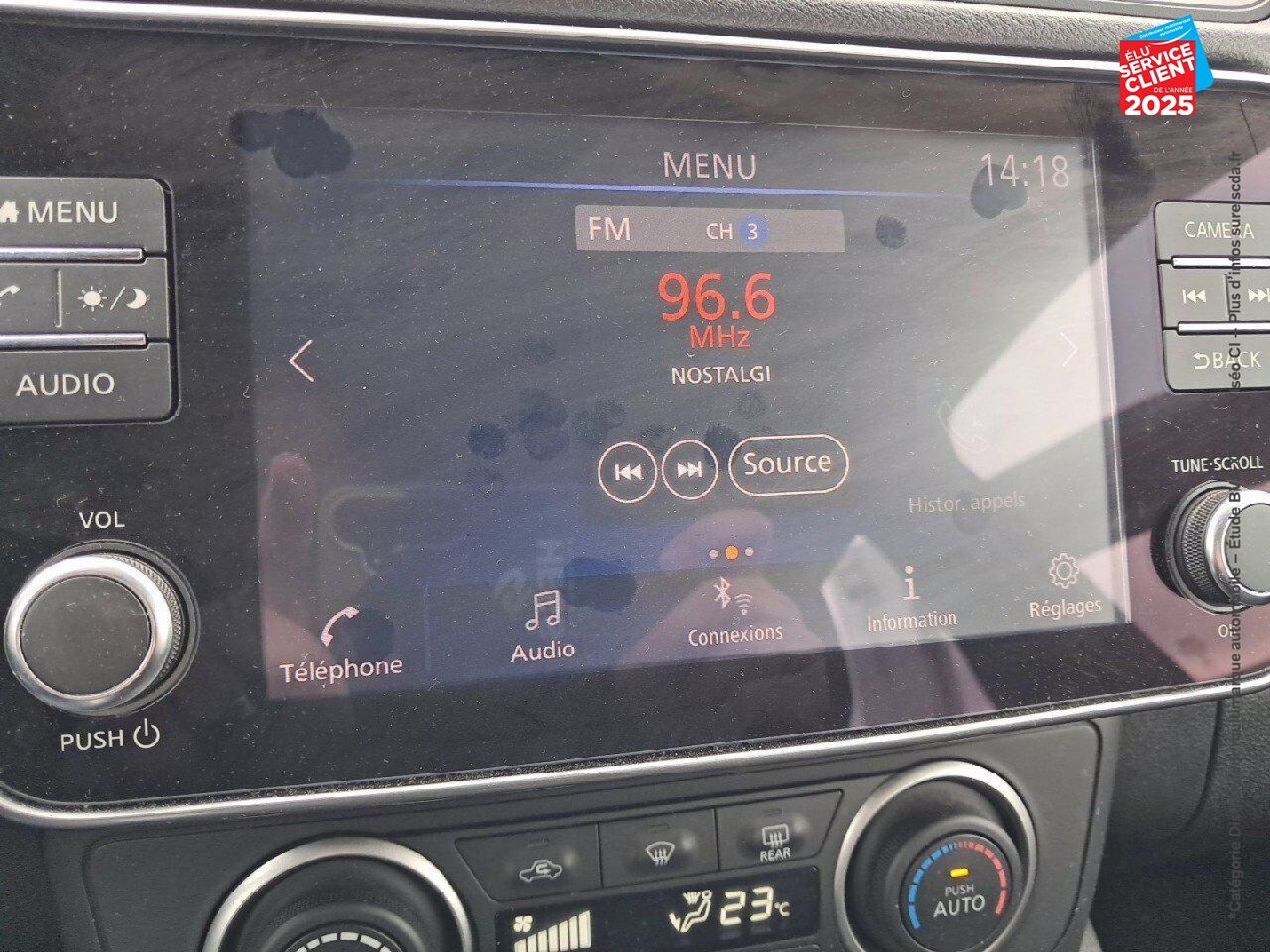 Véhicule d'occasion NISSAN LEAF 150CH 40KWH ACENTA 21.5 chez Nissan Belfort
