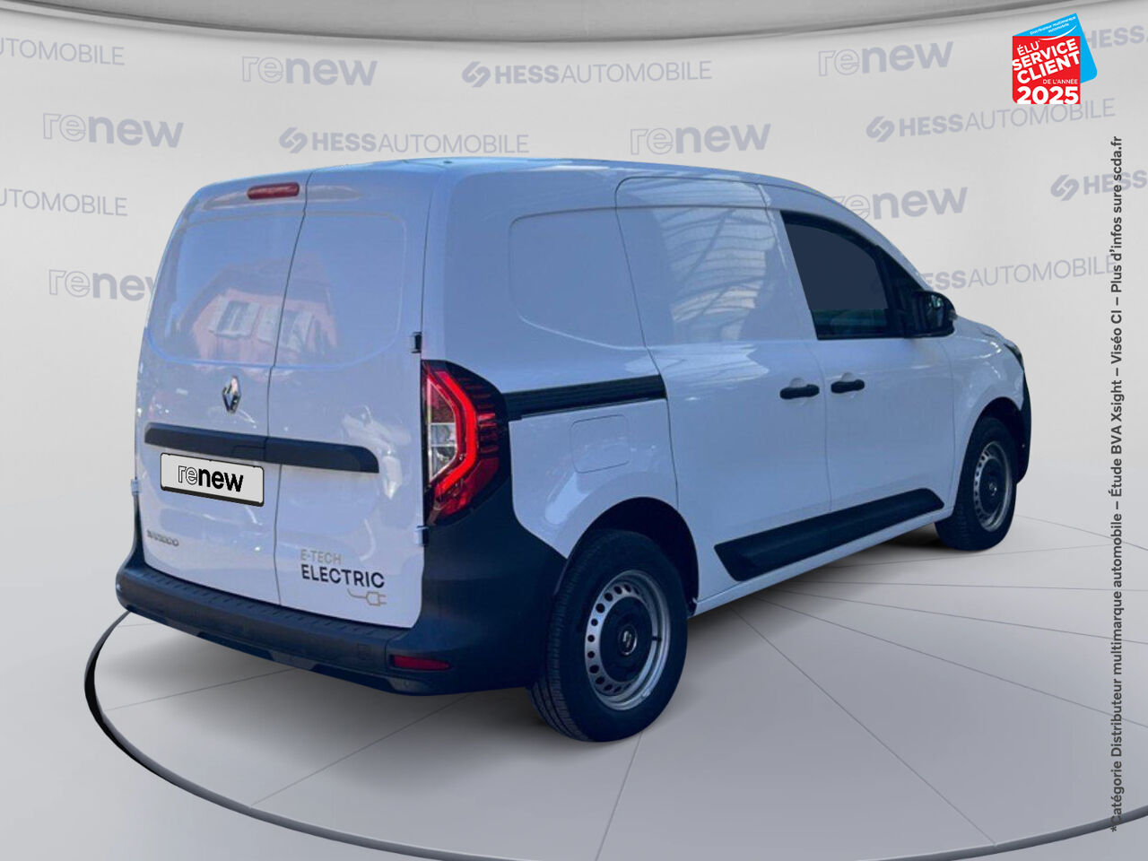 Véhicule d'occasion RENAULT KANGOO VAN L1 E-TECH EV45 DC 80KW GRAND CONFORT PLANCHER CABINE chez Hyundai Epernay