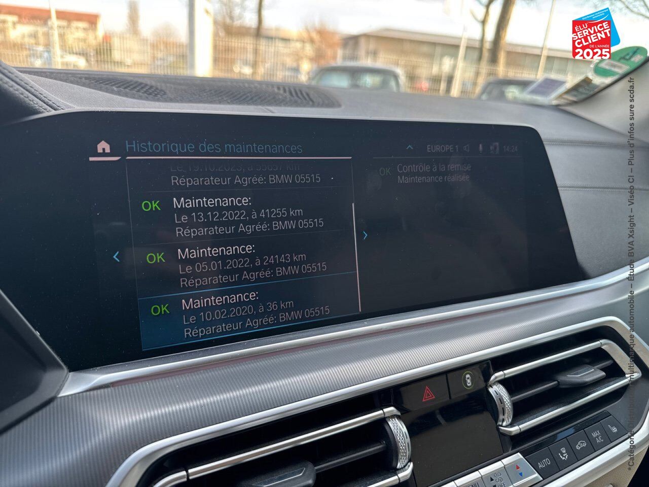 Véhicule d'occasion BMW X5 XDRIVE45E 394CH XLINE chez BMW Besançon