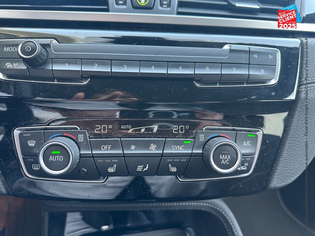 Véhicule d'occasion BMW X1 XDRIVE20DA 190CH XLINE SIEGES CHAUF GPS chez BMW Lons le Saunier