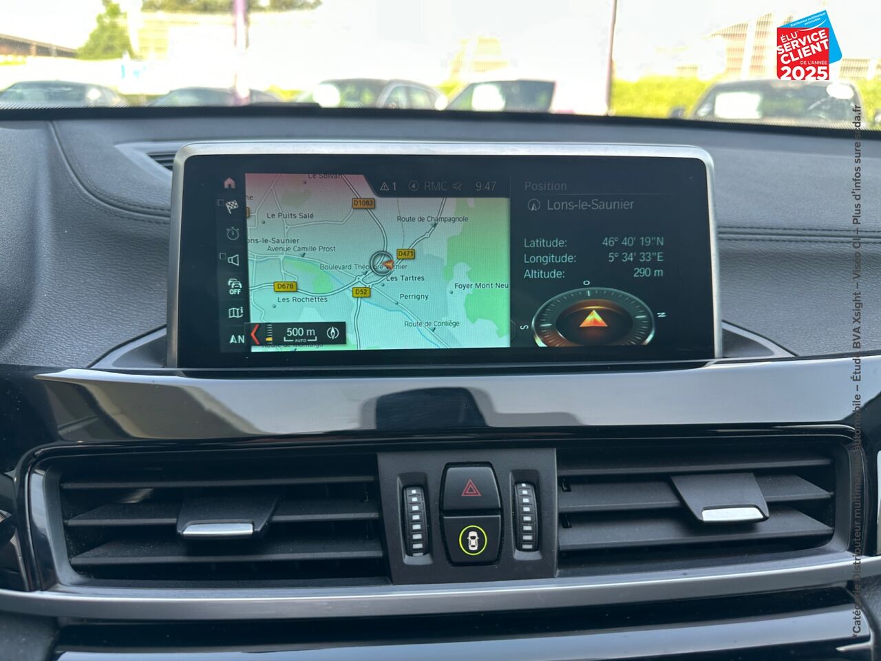Véhicule d'occasion BMW X1 XDRIVE20DA 190CH XLINE SIEGES CHAUF GPS chez BMW Lons le Saunier