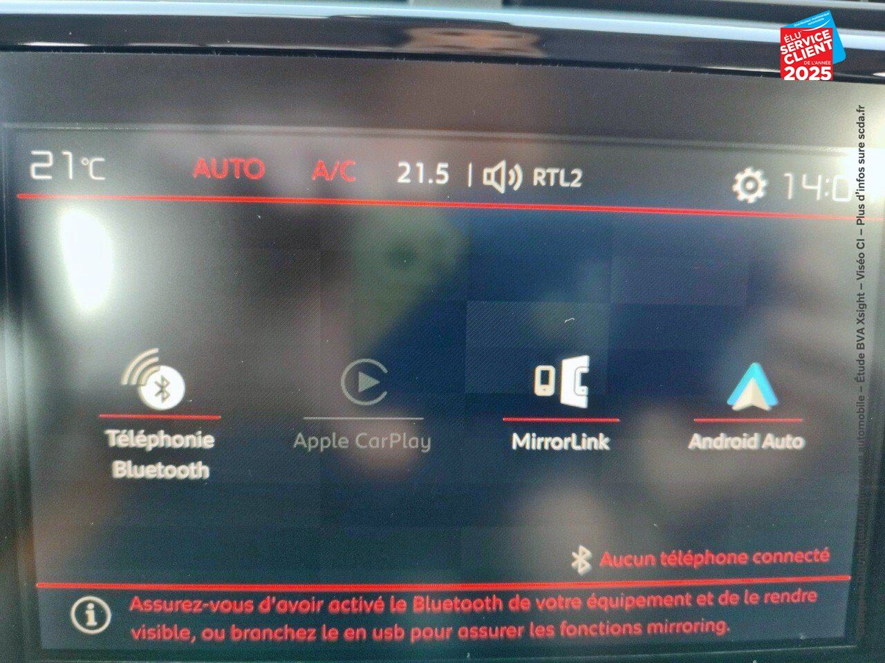 Véhicule d'occasion CITROEN C3 PURETECH 110CH SHINE S/S CAMERA chez BMW Lons le Saunier
