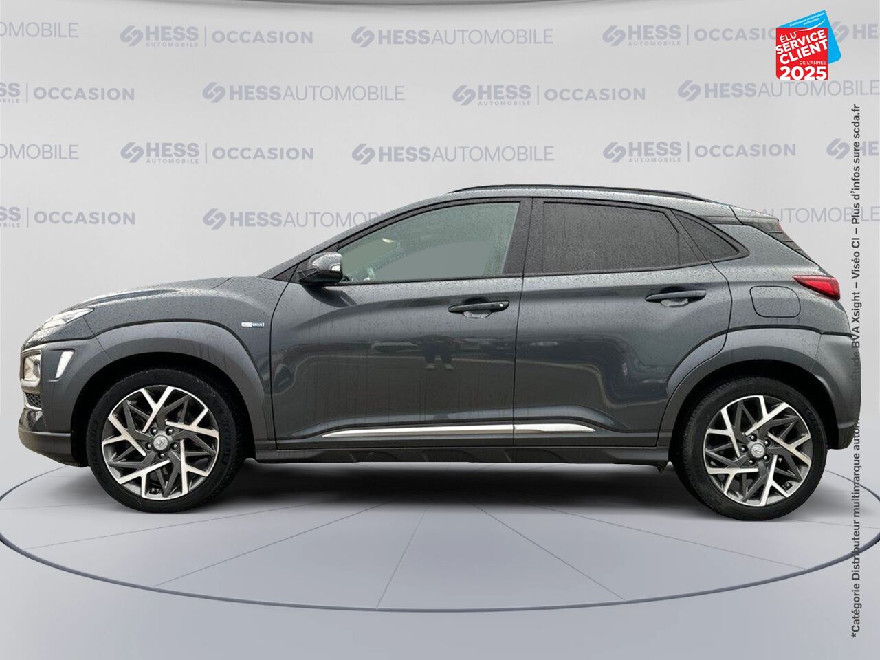 Véhicule d'occasion HYUNDAI KONA 1.6 GDI 141CH HYBRID CREATIVE DCT-6 CAMERA CARPLAY HUD chez Hyundai Reims