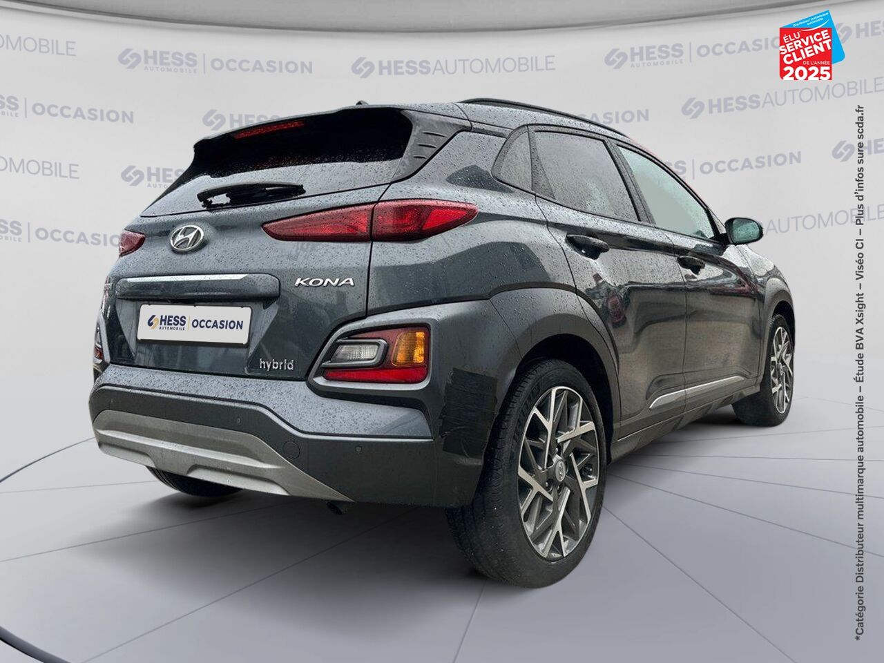 Véhicule d'occasion HYUNDAI KONA 1.6 GDI 141CH HYBRID CREATIVE DCT-6 CAMERA CARPLAY HUD chez Hyundai Reims