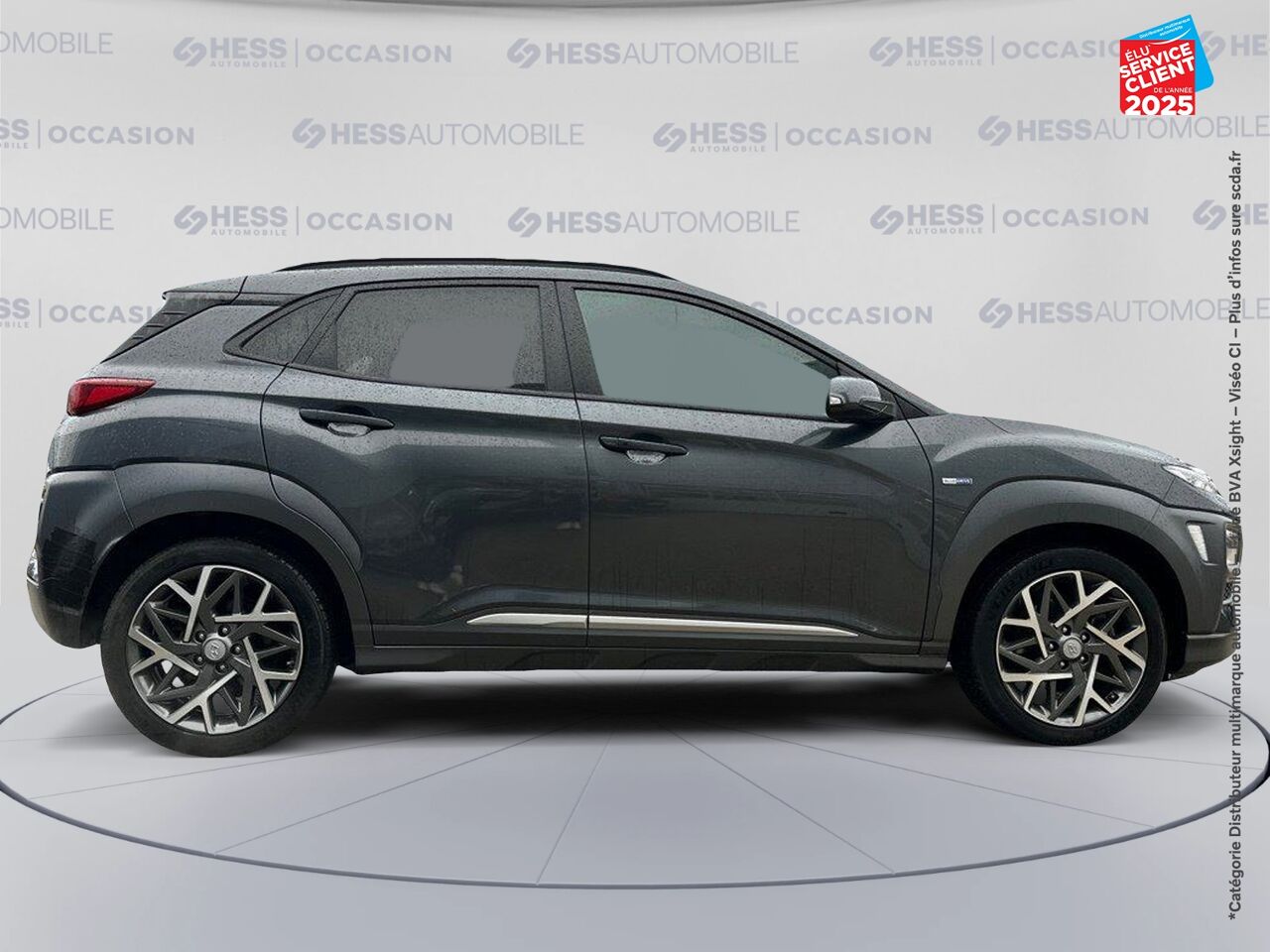 Véhicule d'occasion HYUNDAI KONA 1.6 GDI 141CH HYBRID CREATIVE DCT-6 CAMERA CARPLAY HUD chez Hyundai Reims