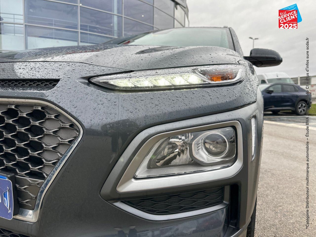 Véhicule d'occasion HYUNDAI KONA 1.6 GDI 141CH HYBRID CREATIVE DCT-6 CAMERA CARPLAY HUD chez Hyundai Reims