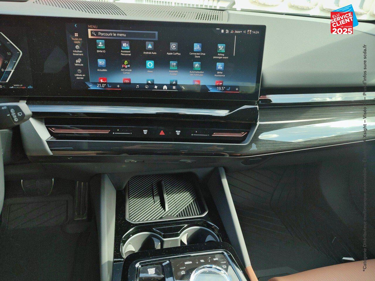 Véhicule d'occasion BMW SERIE 5 TOURING 520DA 197CH M SPORT XDRIVE chez Hyundai Chalons