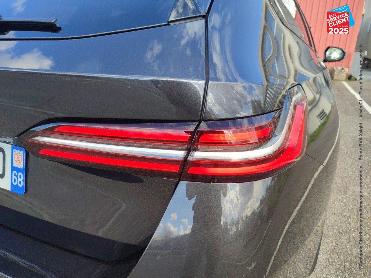 Véhicule d'occasion BMW SERIE 5 TOURING 520DA 197CH M SPORT XDRIVE chez Hyundai Chalons