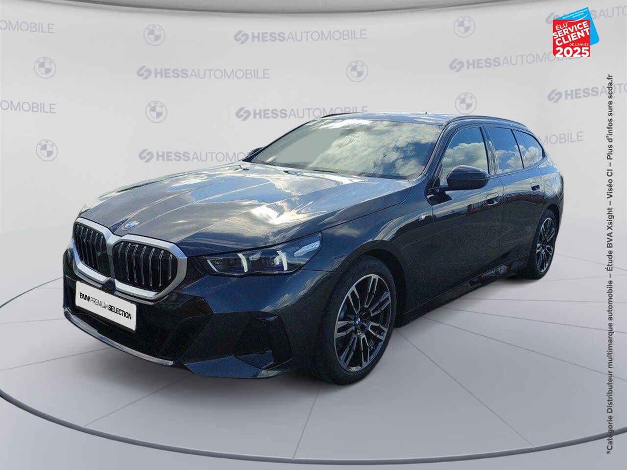 Véhicule d'occasion BMW SERIE 5 TOURING 520DA 197CH M SPORT XDRIVE chez Hyundai Chalons