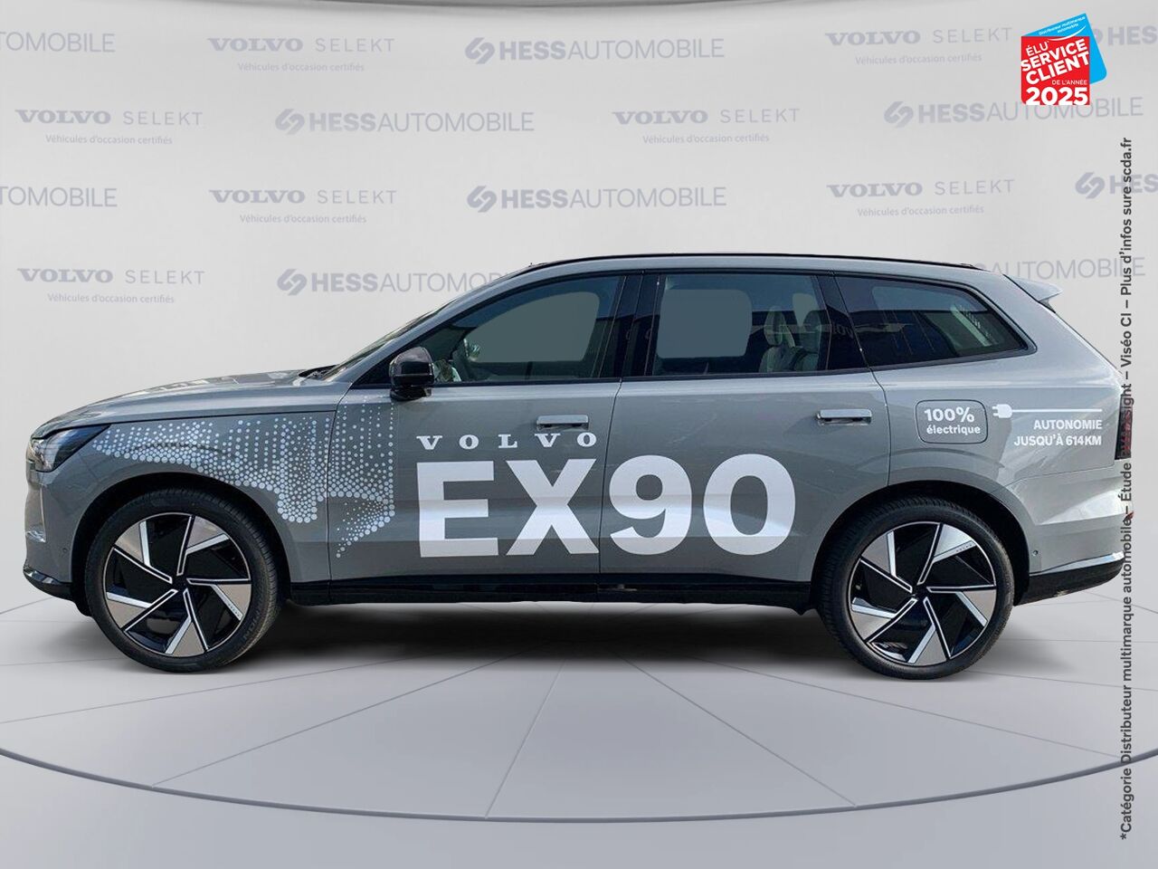 Véhicule d'occasion VOLVO EX90 TWIN PERFORMANCE 517CH ULTRA 7 PLACES chez Volvo Reims