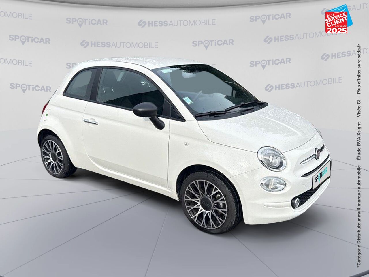 Véhicule d'occasion FIAT 500 1.0 70CH BSG SS chez Hyundai Chalons