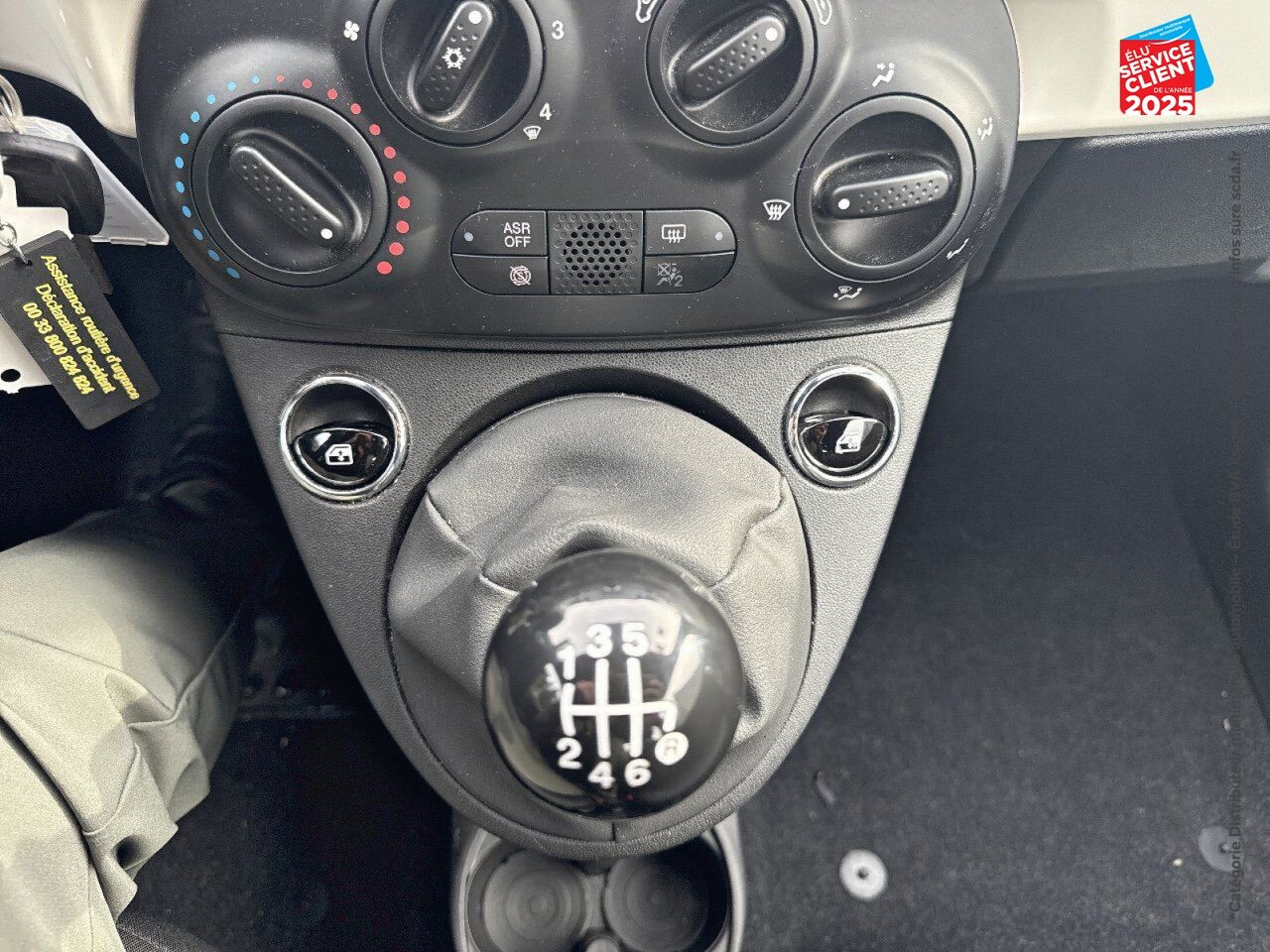 Véhicule d'occasion FIAT 500 1.0 70CH BSG SS chez Hyundai Chalons