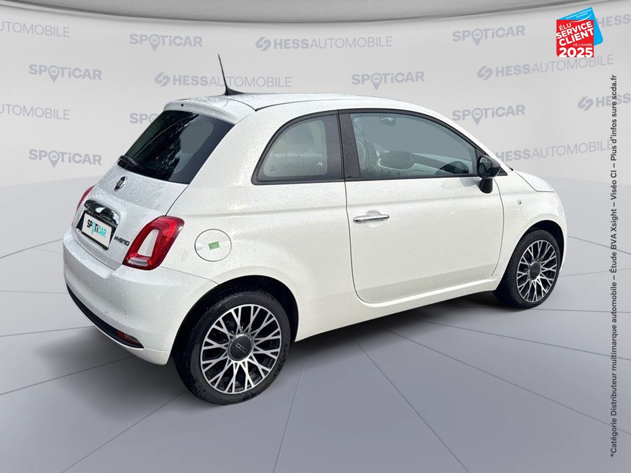 Véhicule d'occasion FIAT 500 1.0 70CH BSG SS chez Hyundai Chalons