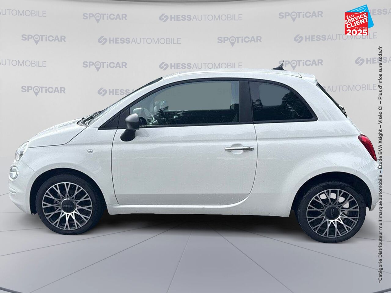 Véhicule d'occasion FIAT 500 1.0 70CH BSG SS chez Hyundai Chalons