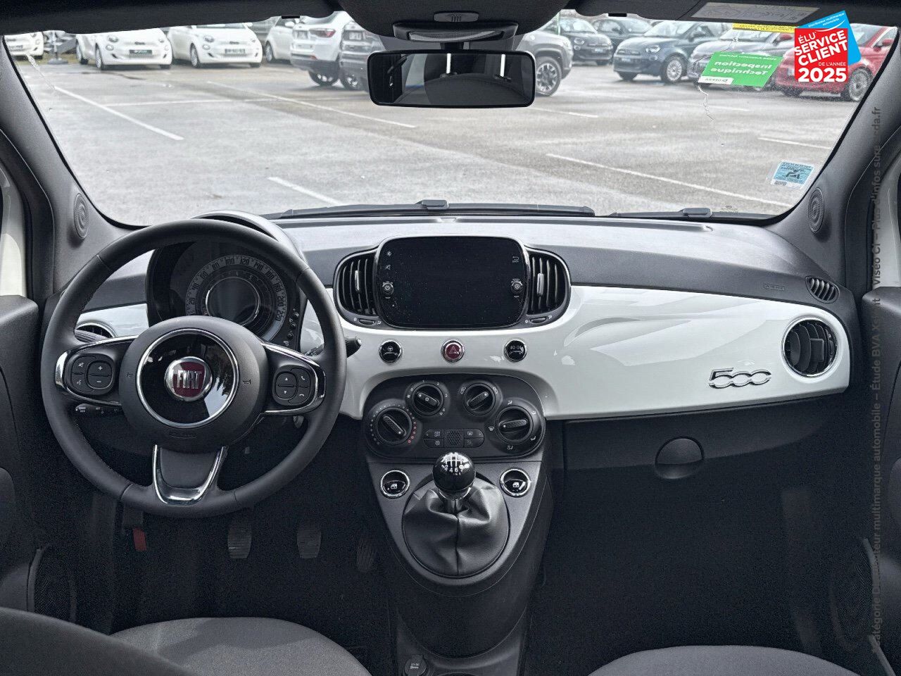 Véhicule d'occasion FIAT 500 1.0 70CH BSG SS chez Hyundai Chalons
