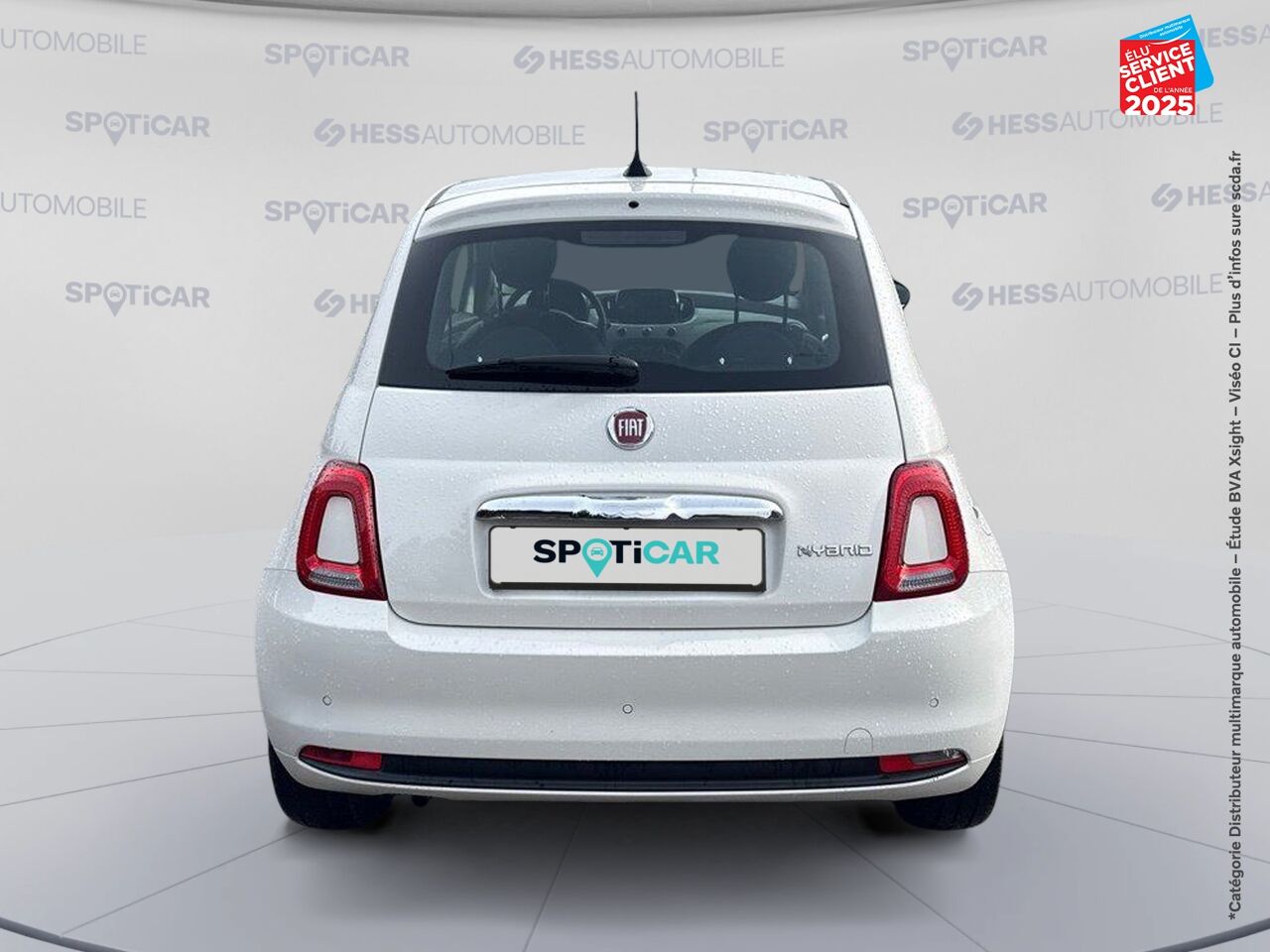Véhicule d'occasion FIAT 500 1.0 70CH BSG SS chez Hyundai Chalons