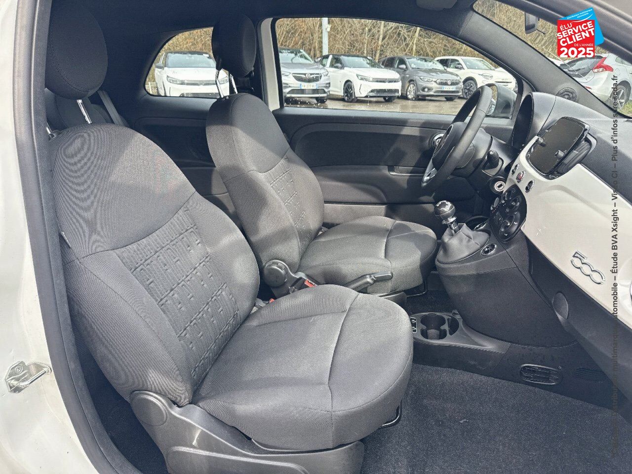 Véhicule d'occasion FIAT 500 1.0 70CH BSG SS chez Hyundai Chalons