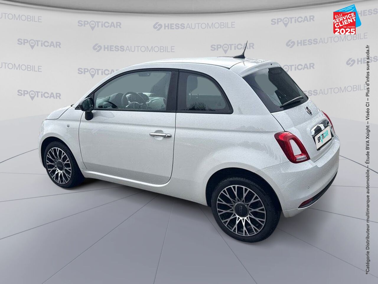 Véhicule d'occasion FIAT 500 1.0 70CH BSG SS chez Hyundai Chalons