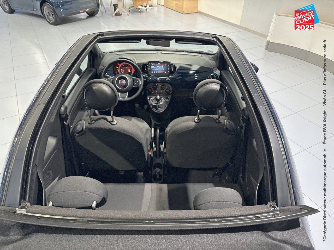 Véhicule d'occasion FIAT 500C 1.0 70CH BSG S/S PACK CONFORT chez Renault Colmar