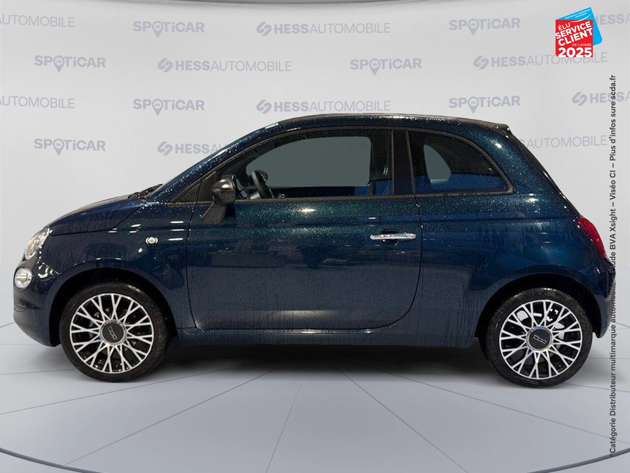 Véhicule d'occasion FIAT 500C 1.0 70CH BSG S/S PACK CONFORT chez Renault Colmar