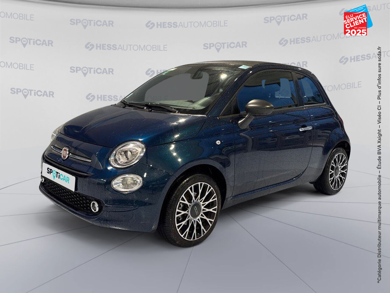 Véhicule d'occasion FIAT 500C 1.0 70CH BSG S/S PACK CONFORT chez Renault Colmar