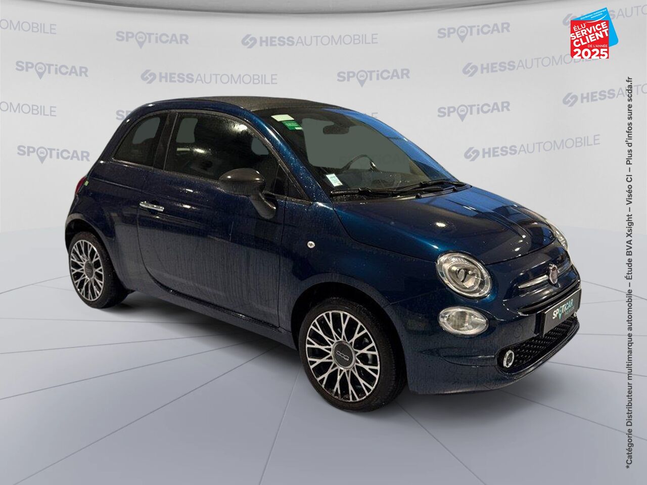 Véhicule d'occasion FIAT 500C 1.0 70CH BSG S/S PACK CONFORT chez Renault Colmar