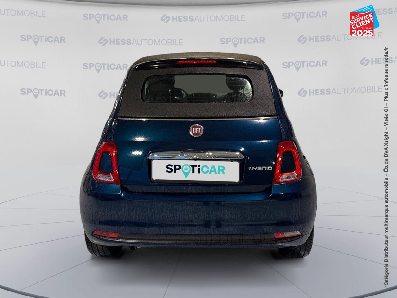 Véhicule d'occasion FIAT 500C 1.0 70CH BSG S/S PACK CONFORT chez Renault Colmar