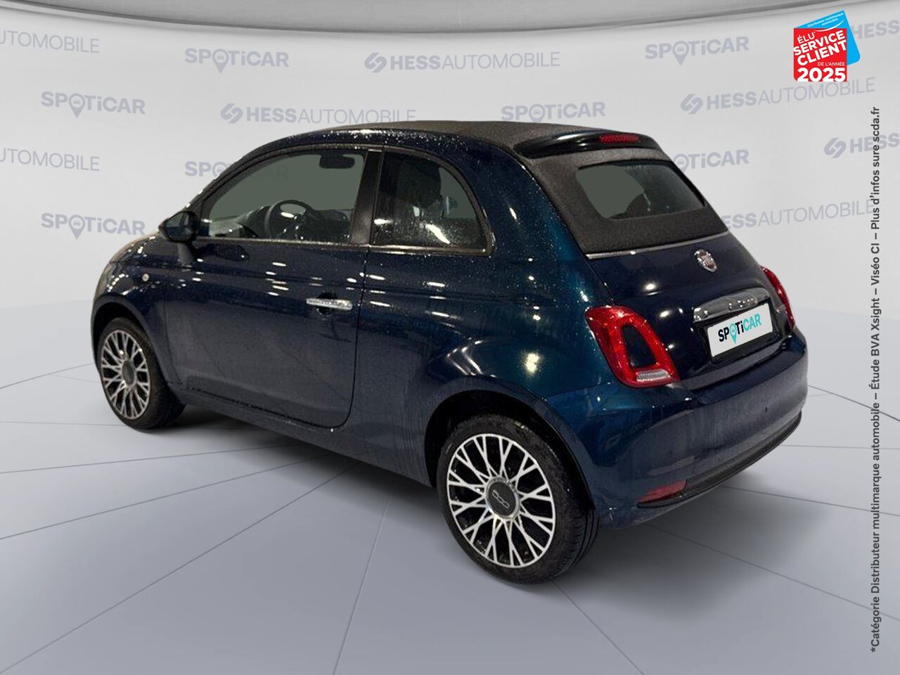 Véhicule d'occasion FIAT 500C 1.0 70CH BSG S/S PACK CONFORT chez Renault Colmar
