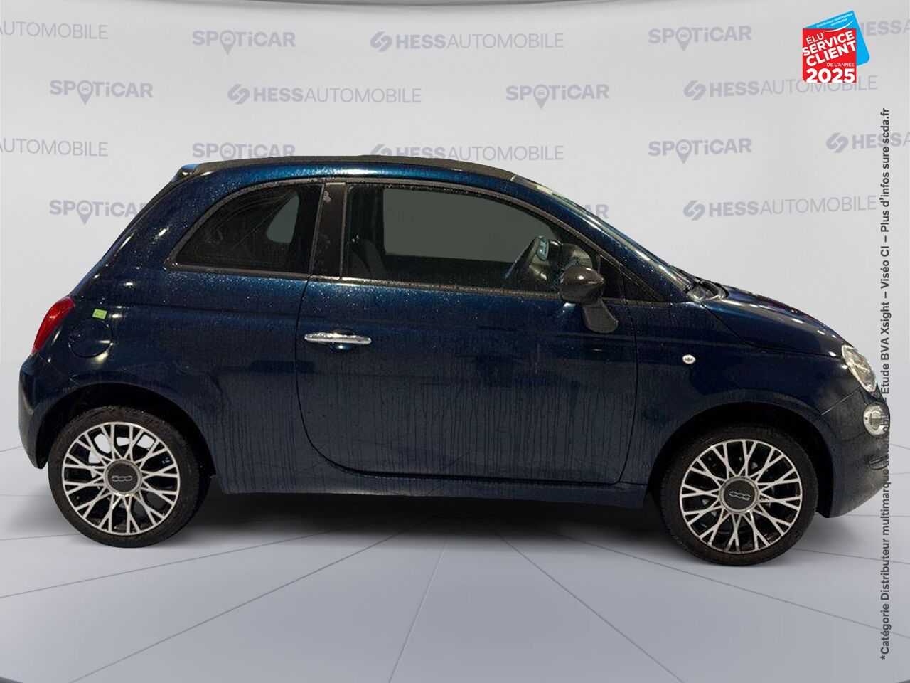 Véhicule d'occasion FIAT 500C 1.0 70CH BSG S/S PACK CONFORT chez Renault Colmar